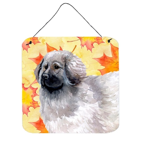 Carolines Treasures Moscow Watchdog Fall Wall or Door Hanging Prints, 6 x 6 in. BB9934DS66